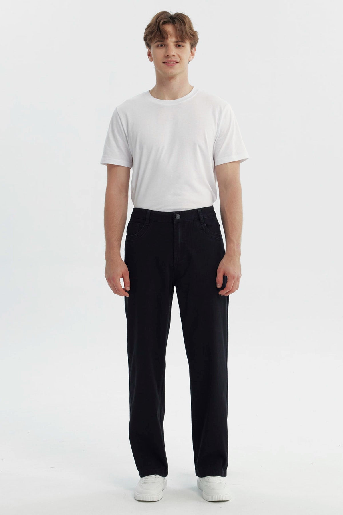 Jeans Hombre Clásico Negro