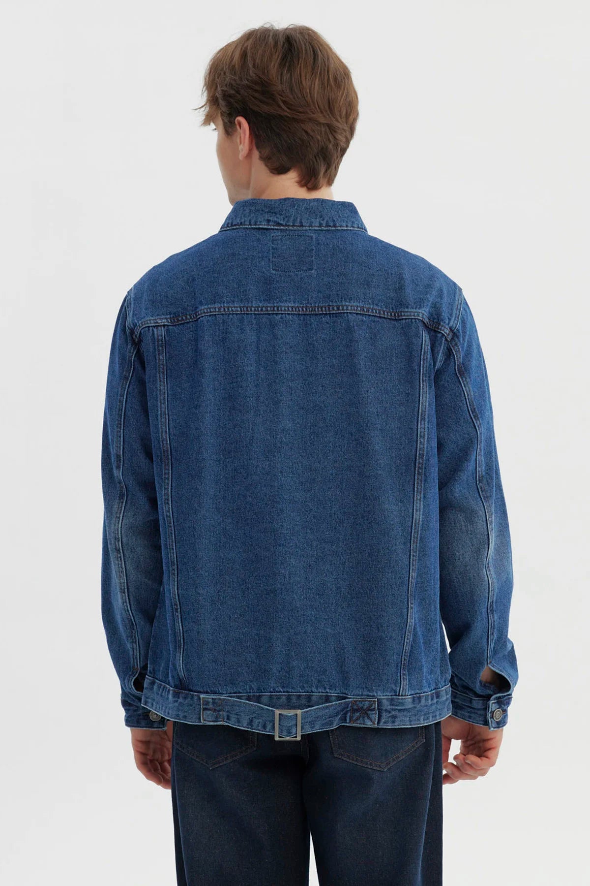 Chaqueta Hombre Clásica Azul