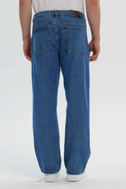 Jeans Hombre Straight Azul