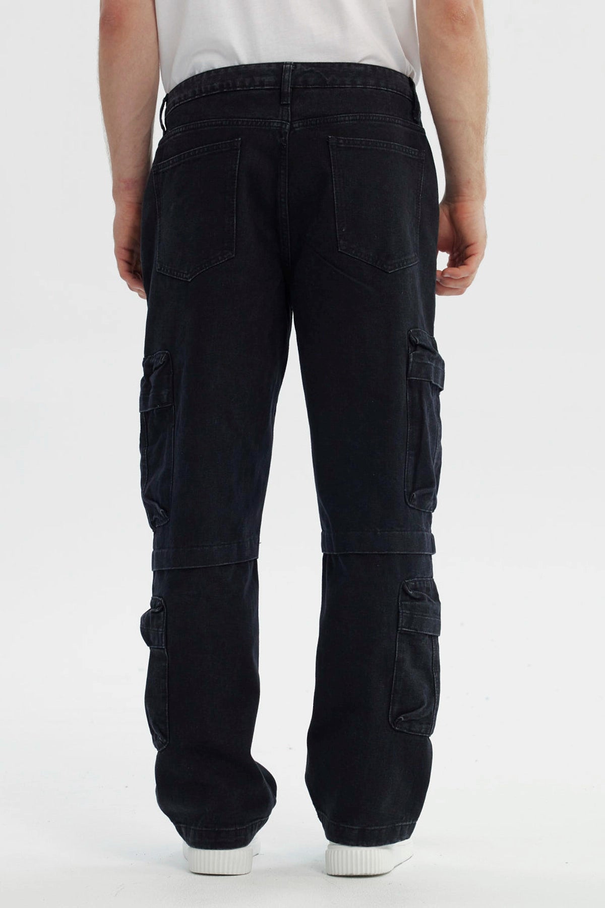 Jeans Hombre Calce Recto Negro