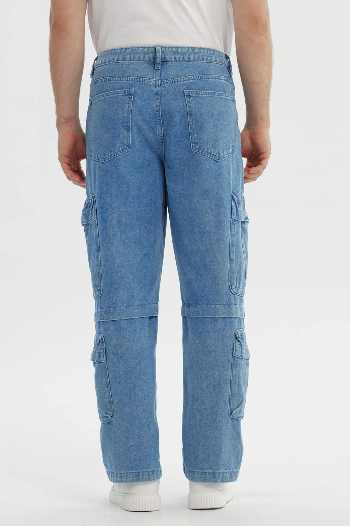 Jeans Hombre Calce Recto Azul Claro
