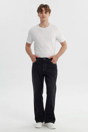 Jeans Hombre Flare Negro