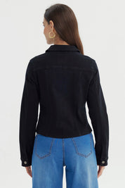 Chaqueta Mujer Clásica Negro