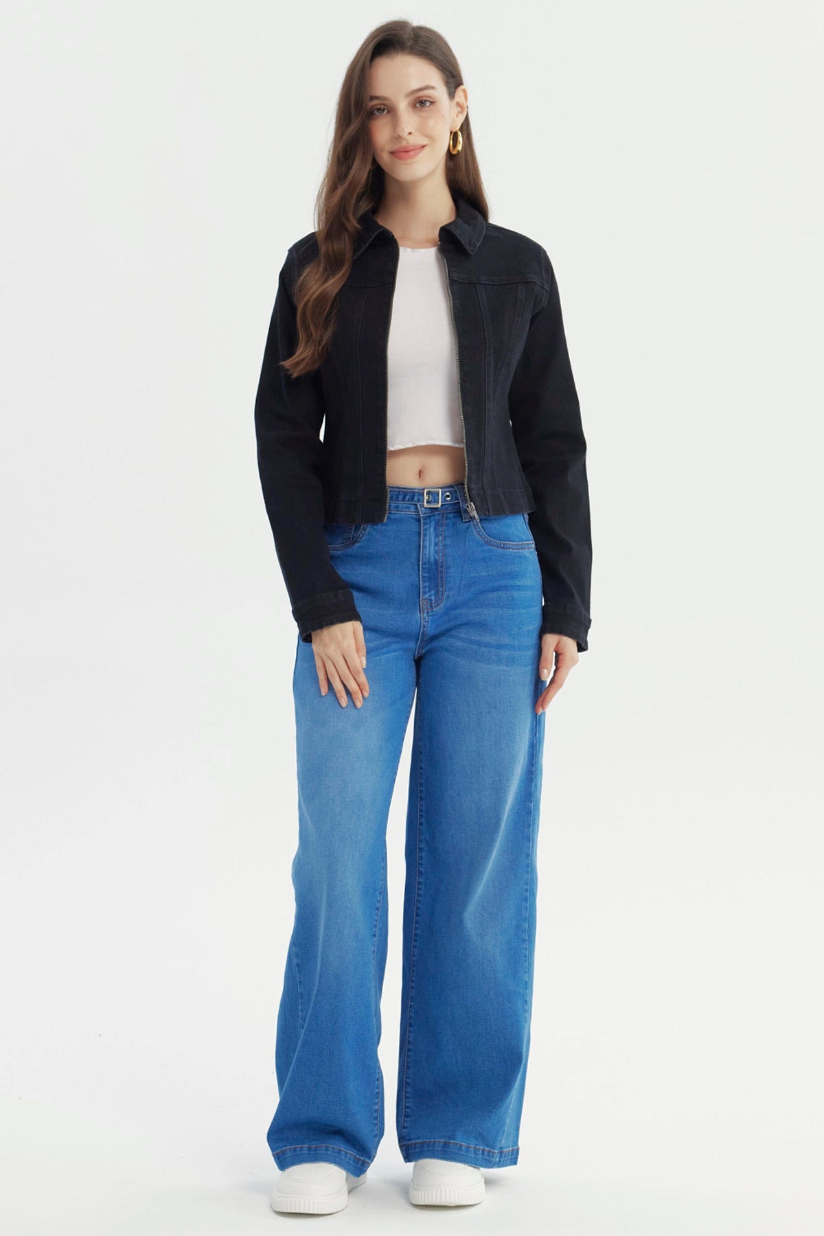 Chaqueta Mujer Clásica Negro
