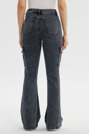 Jeans Mujer Flare Negro