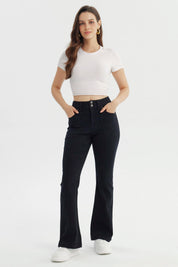 Jeans Mujer Flare Negro