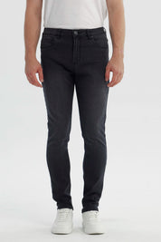 Jeans Hombre Skinny Negro