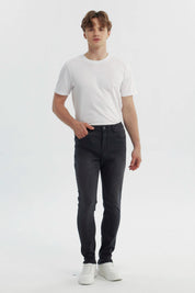 Jeans Hombre Skinny Negro