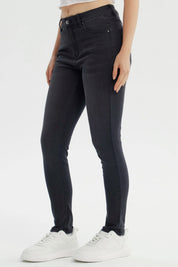 Jeans Mujer Super Skinny Estela Negro