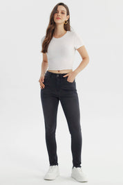 Jeans Mujer Super Skinny Estela Negro