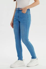 Jeans Mujer Super Skinny Estela Azul Claro