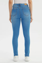 Jeans Mujer Super Skinny Estela Azul Claro