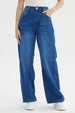Jeans Mujer Calce Recto Azul