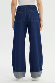 Jeans Mujer Baggy Azul Indigo