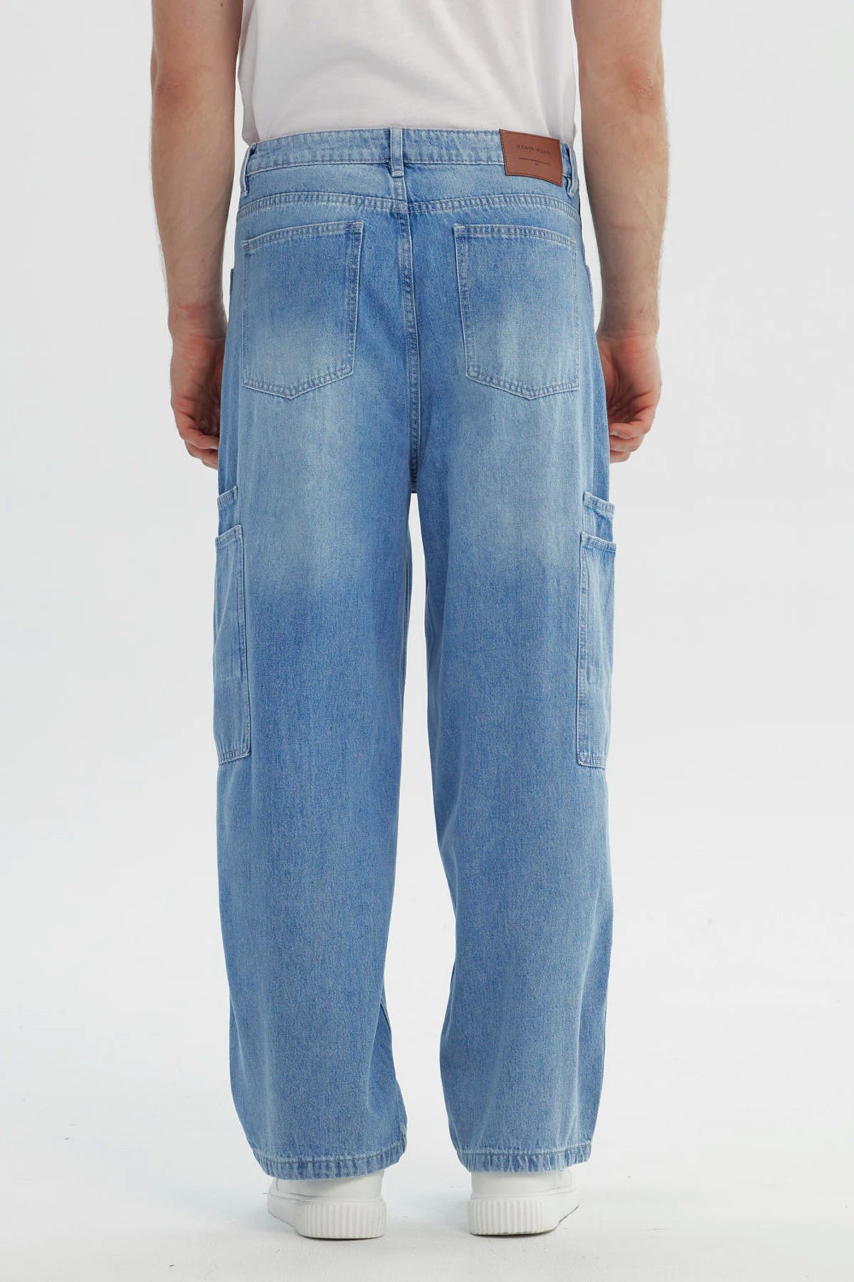 Jeans Hombre Straight Azul Claro