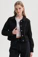 Chaqueta Mujer Corte Negro
