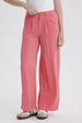 Pantalón Mujer Palazzo Sastrero  Rosado