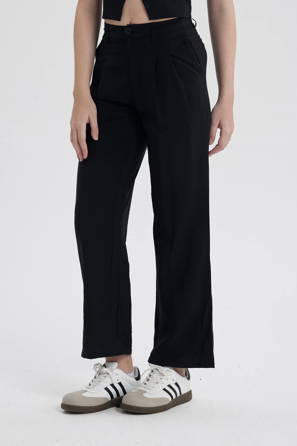 Pantalón Mujer Sastrero Negro