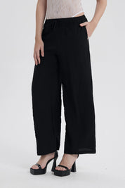 Pantalón Mujer Pretina Negro