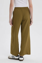 Pantalón Mujer Pretina Verde Olivo