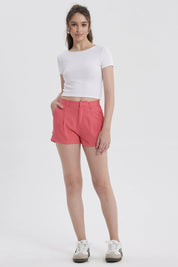 Short Mujer Sastrero Rosado