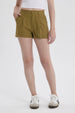 Short Mujer Sastrero Verde Olivo