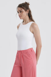 Polera Mujer Body Basic Blanco