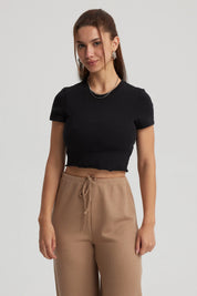 Polera Mujer Juvenil Negro