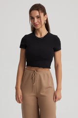 Polera Mujer Juvenil Negro