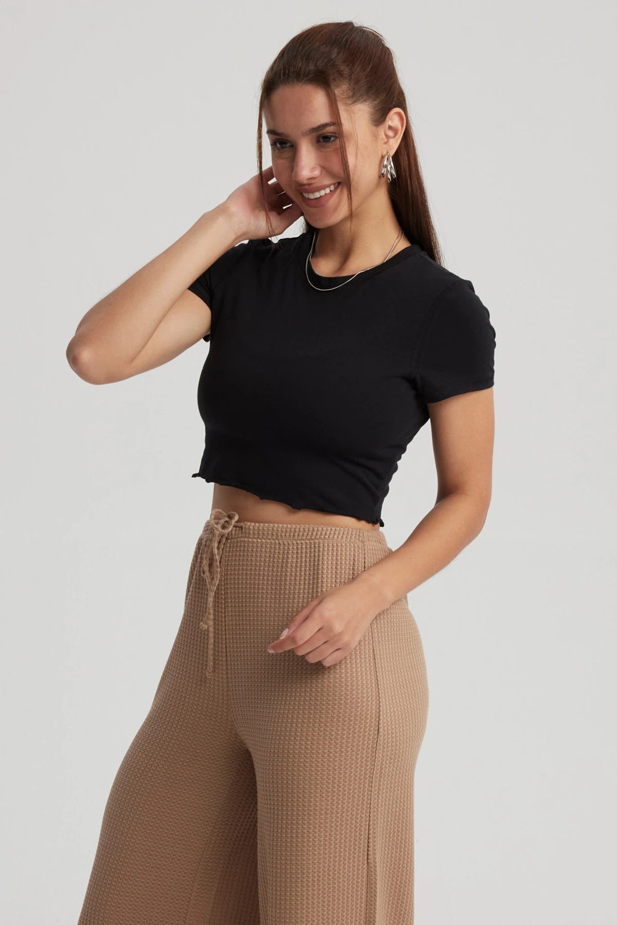 Polera Mujer Juvenil Negro