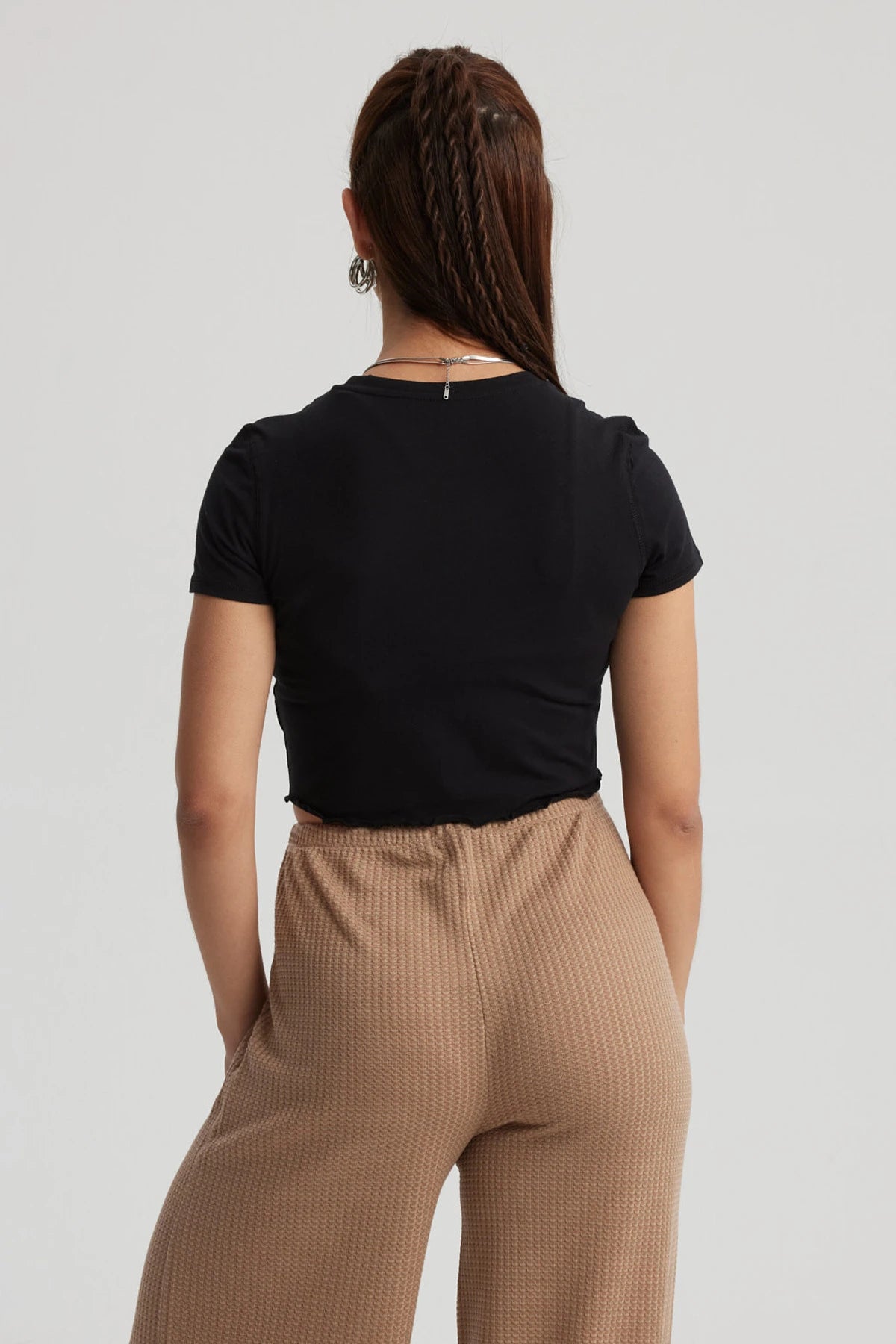 Polera Mujer Juvenil Negro