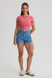 Polera Mujer Juvenil Rosado
