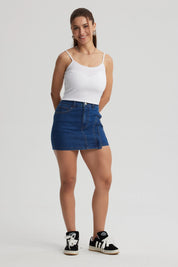 Peto Mujer Encaje Crop Blanco