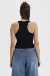 Peto Mujer Musculosa Negro