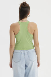 Peto Mujer Musculosa Verde Claro