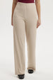 Pantalón Mujer Textura Beige