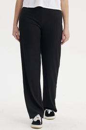 Pantalón Mujer Textura Negro