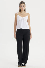 Pantalón Mujer Textura Negro