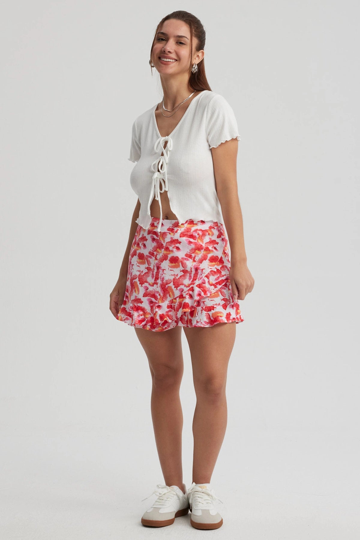 Short Mujer Print Rosado