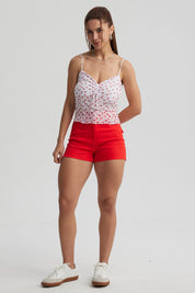 Polera Mujer Mesh Pabilo Blanco