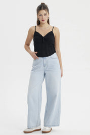 Peto Mujer Texturizada Negro