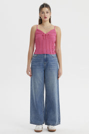 Peto Mujer Texturizada Rosado