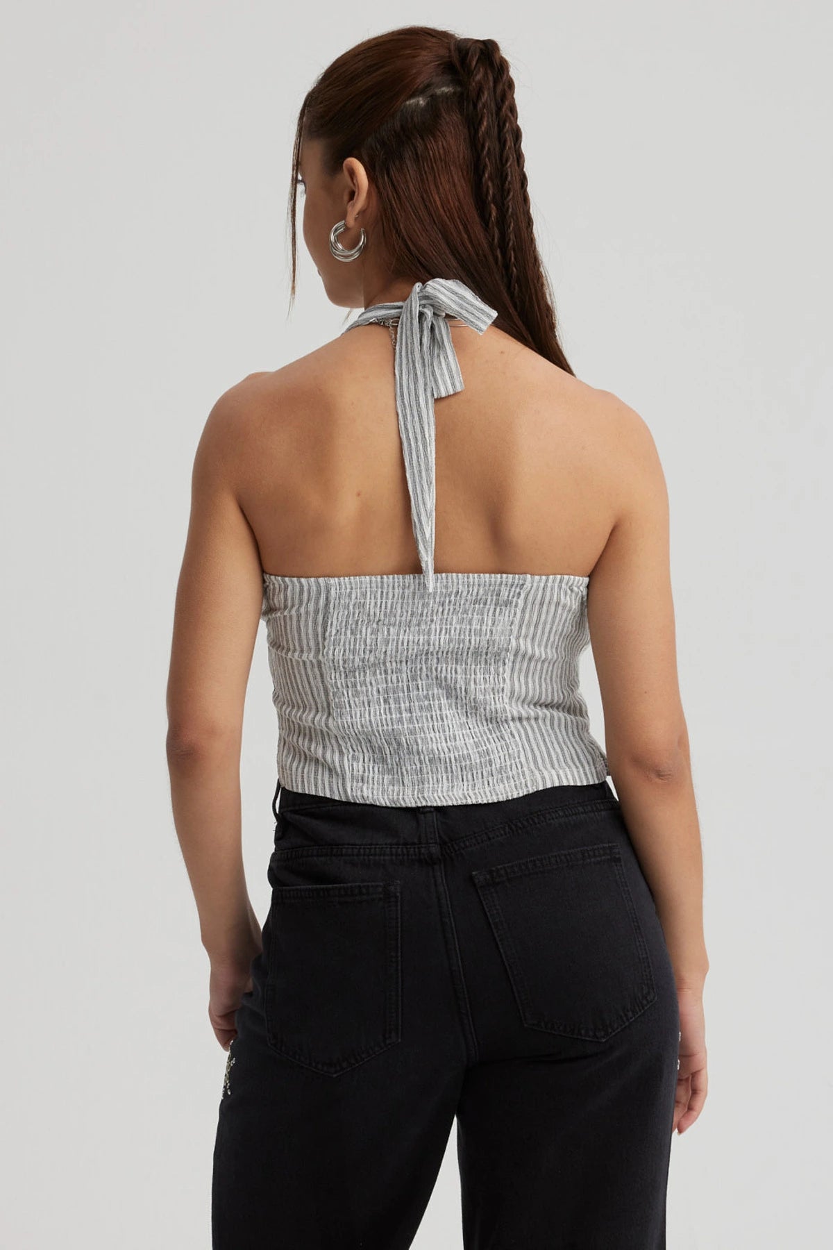 Polera Mujer Textura Blanco