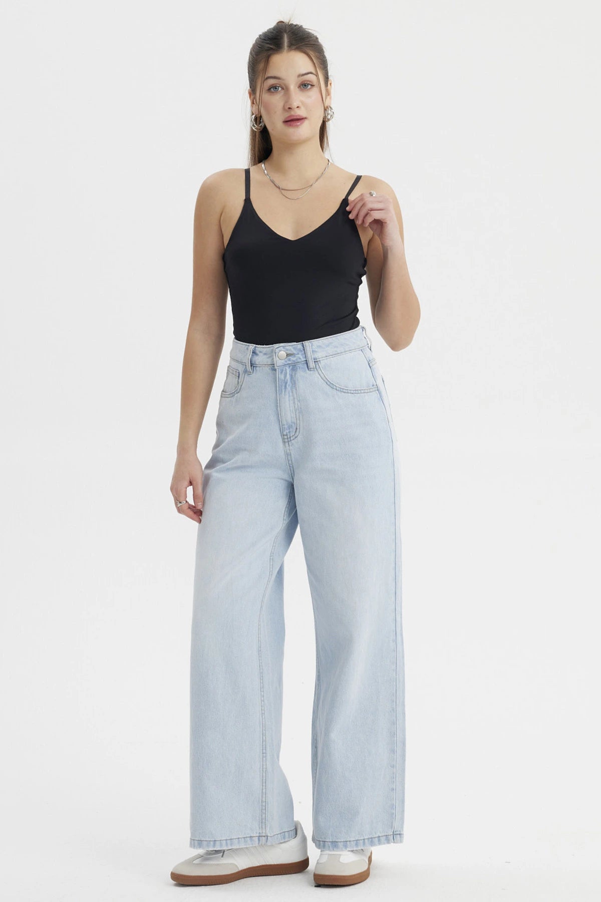 Polera Mujer Body Pabilo Negro