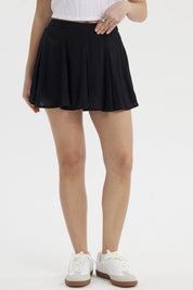 Falda Mujer Tablas Negro