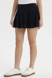 Falda Mujer Tablas Negro