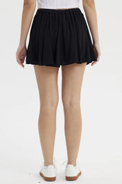 Falda Mujer Tablas Negro