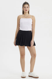 Falda Mujer Tablas Negro