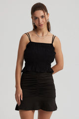 Peto Mujer Pabilo Panal Negro