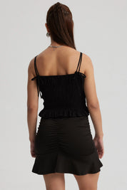 Peto Mujer Pabilo Panal Negro